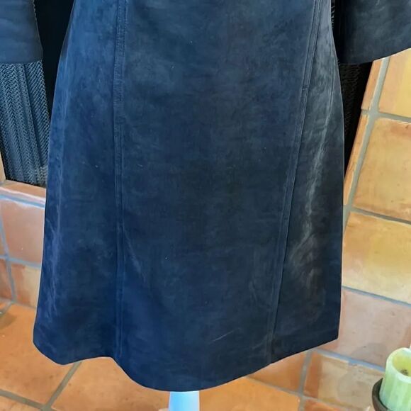 J. McLaughlin black Caelin Faux Suede Dress, XS! - Picture 3 of 15